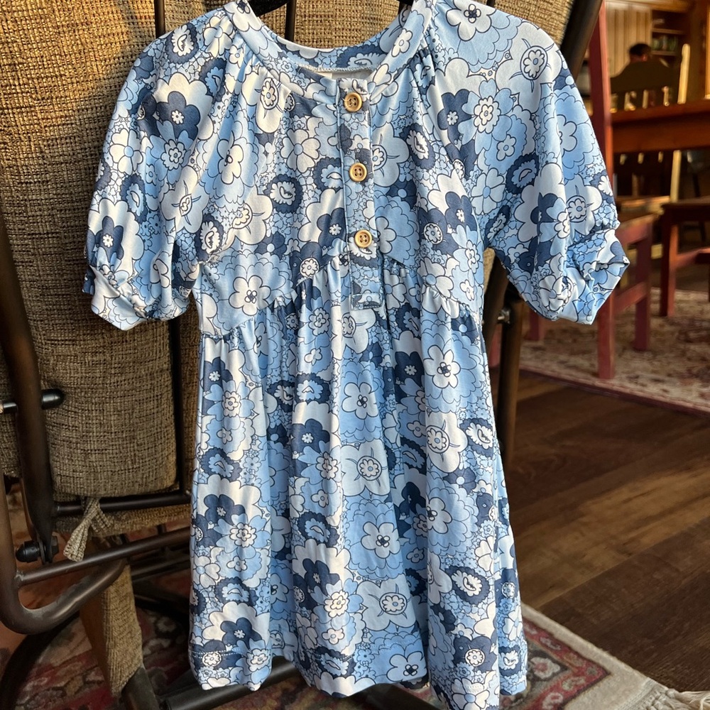 Kate Quinn Patterned Toddler Dress